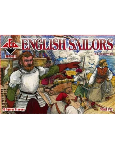 English sailor, 16-17th century, 1/72 - Red Box RB72081