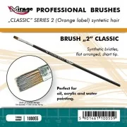 MIRAGE BRUSH FLAT HIGH QUALITY CLASSIC SERIES 2 size 2 - Mirage Hob...