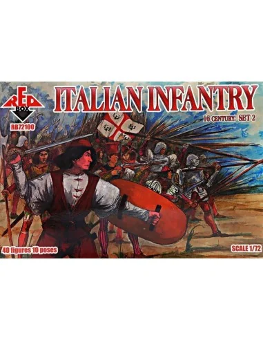 Italian infantry, 16th century, set 2, 1/72 - Red Box RB72100