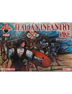 Italian infantry(Pike), 16th century, set3, 1/72 - Red Box RB72101