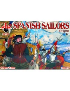 Spanish Sailors, 16-17th century, 1/72 - Red Box RB72102
