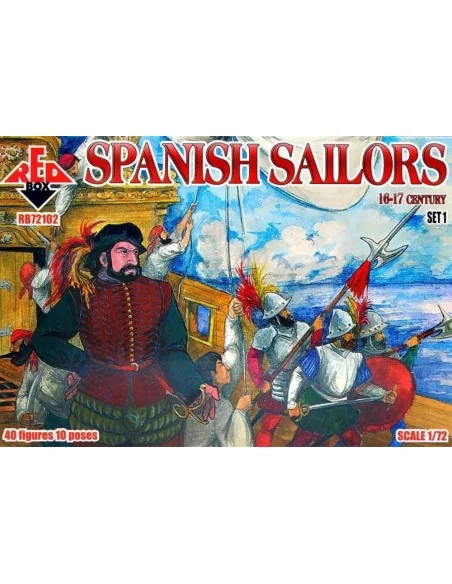 Spanish Sailors, 16-17th century, 1/72 - Red Box RB72102