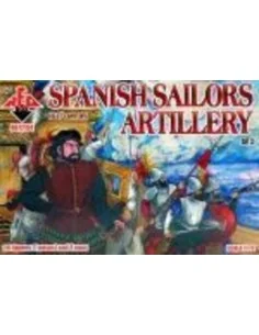 Spanish Sailor Artillery, 16-17th century, 1/72 - Red Box RB72104