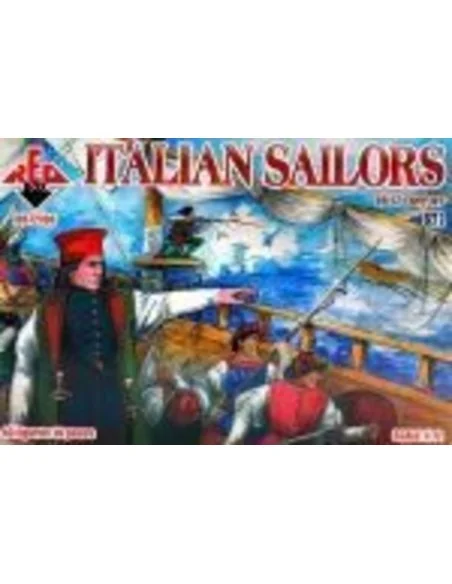 Italian Sailors, 16-17th century, set 2, 1/72 - Red Box RB72106