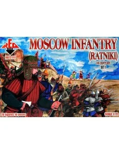 Moscow Infantry (ratniki)16 cent., Set 1, 1/72 - Red Box RB72111