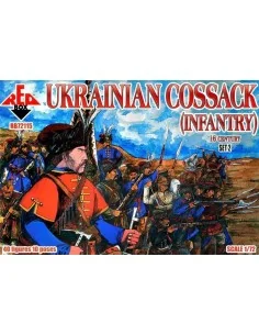 Ukrainian Cossack(infantry)16 cent.Set2, 1/72 - Red Box RB72115