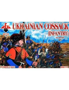 Ukrainian Cossack(infantry)16 cent.Set3, 1/72 - Red Box RB72116