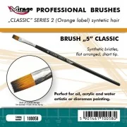 MIRAGE BRUSH FLAT HIGH QUALITY CLASSIC SERIES 2 size 5 - Mirage Hob...