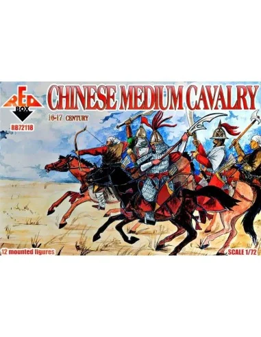 Chinese medium cavalry, 16-17th century, 1/72 - Red Box RB72118