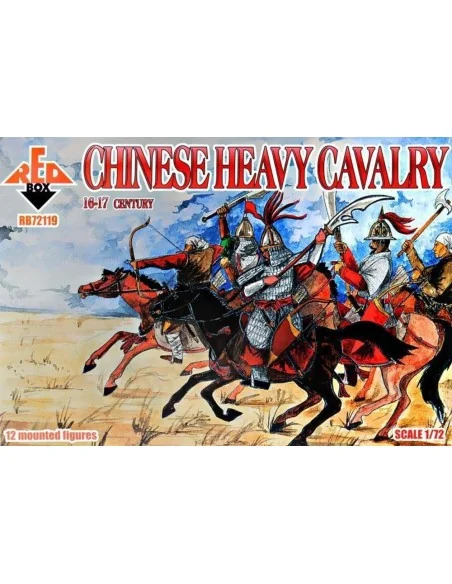 Chinese heavy cavalry, 16-17th century, 1/72 - Red Box RB72119