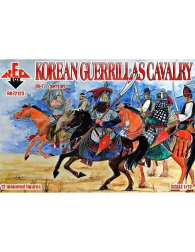 Korean guerrillas cavalry, 16-17th centur, 1/72 - Red Box RB72123