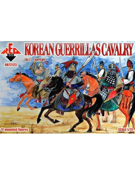 Korean guerrillas cavalry, 16-17th centur, 1/72 - Red Box RB72123