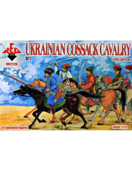 Ukrainian Cossack cavalry, 16th century, set 2, 1/72 - Red Box RB72126