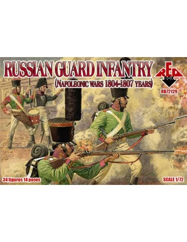 Russian gurad infantry, 1804-1807, 1/72 - Red Box RB72129