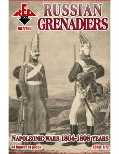 Russian grenadiers, 1804-1808, 1/72 - Red Box RB72130