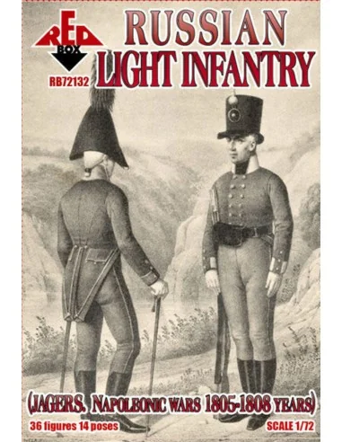 Russian light infantry (Jagers)1805-1808, 1/72 - Red Box RB72132