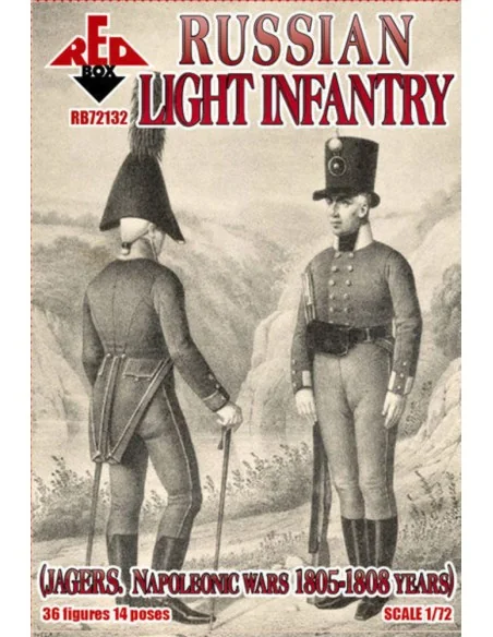 Russian light infantry (Jagers)1805-1808, 1/72 - Red Box RB72132