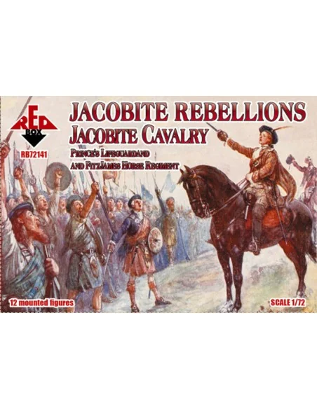 Jacobite Rebellion.Jacobite Cavalry.Prince Lifeguard a.FitzJames Ho...