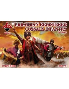 Ukrainian registered cossack infantry, 17th century, 1/72 - Red Box...