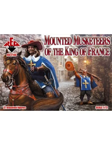 Mounted Musketeers of the King of France, 1/72 - Red Box RB72146