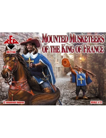 Mounted Musketeers of the King of France, 1/72 - Red Box RB72146