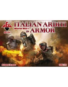 Italian Arditi in armor WWI, 1/72 - Red Box RB72150