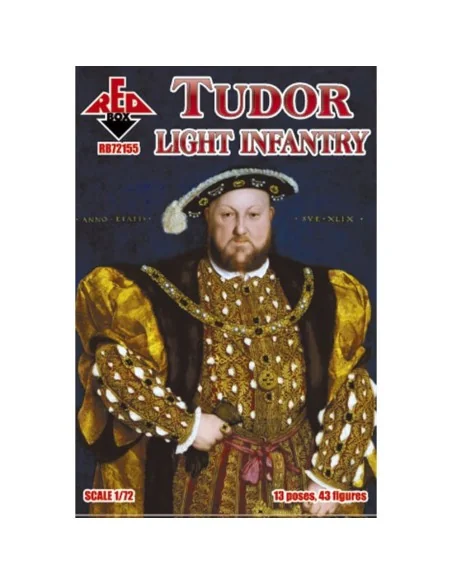 Tudor Light Infantry, 1/72 - Red Box RB72155