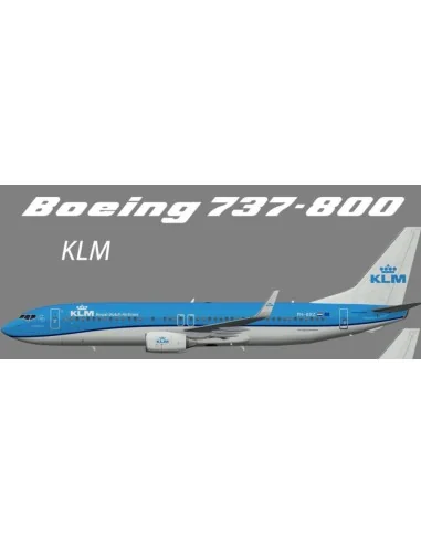 Boeing 737-800 KLM, 1/72 - Big Planes Kits BPK7219