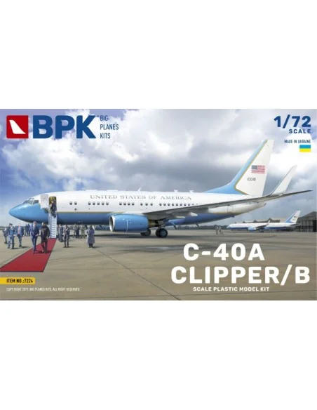 Boeing C-40A CLIPPER/B, 1/72 - Big Planes Kits BPK7224