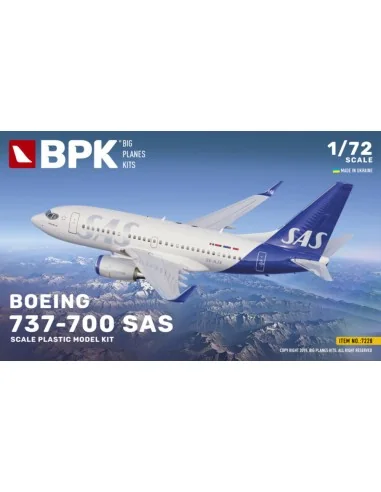 Boeing 737-700 SAS, 1/72 - Big Planes Kits BPK7228