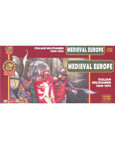 Italian Militiamen, 1260-1392, 1/72 - Ultima Ratio UR7211
