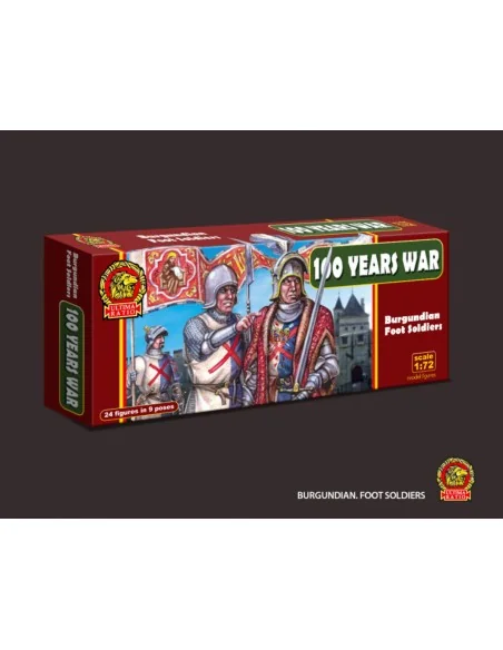 Burgundian Foot Soldiers, 100 Years War, 1/72 - Ultima Ratio UR7222