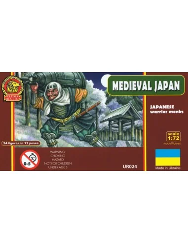 Japanese Warrior Monks. Medieval Japan, 1/72 - Ultima Ratio UR7224