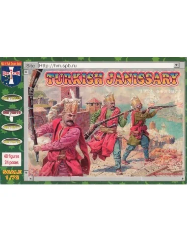 Turkish janissary, 17. century, 1/72 - Orion ORI72010