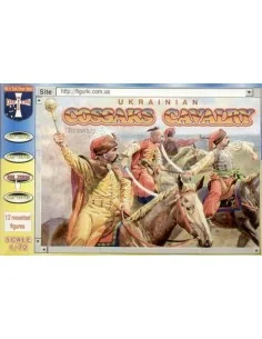 Ukrainian cossakes cavalry, 17. century, 1/72 - Orion ORI72014