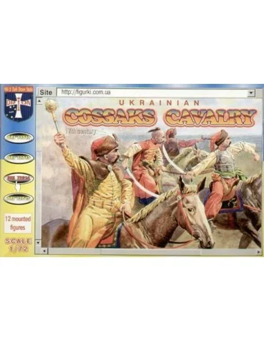 Ukrainian cossakes cavalry, 17. century, 1/72 - Orion ORI72014