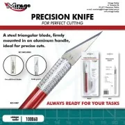MIRAGE Precision Knife + 5 blades (RED) - Mirage Hobby 100068