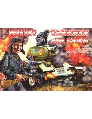 Soviet tankmen and crew, 1943-1945, 1/72 - Orion ORI72036