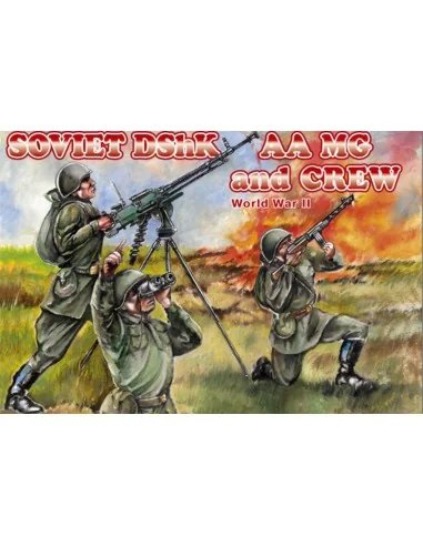 Soviet DShK AA MG and crew, 1/72 - Orion ORI72038