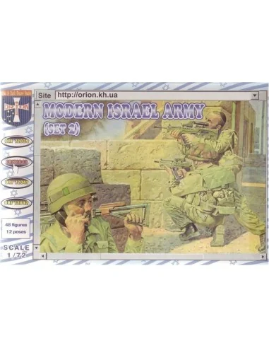 Modern Army Israel (set 2), 1/72 - Orion ORI72040