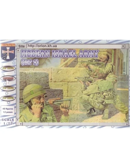Modern Army Israel (set 2), 1/72 - Orion ORI72040