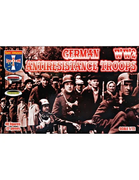 German antiresistance troops. WW2, 1/72 - Orion ORI72054