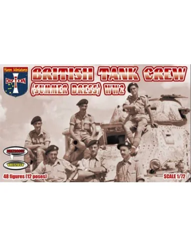WWII British Tank Crew (Summer Dress), 1/72 - Orion ORI72057