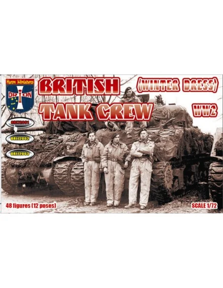 WWII British Tank Crew (Winter Dress), 1/72 - Orion ORI72061