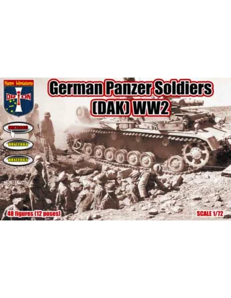 German Panzer Soldiers (DAK) WW2, 1/72 - Orion ORI72063