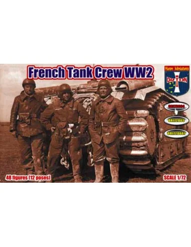 French Tank Crew WW2, 1/72 - Orion ORI72064