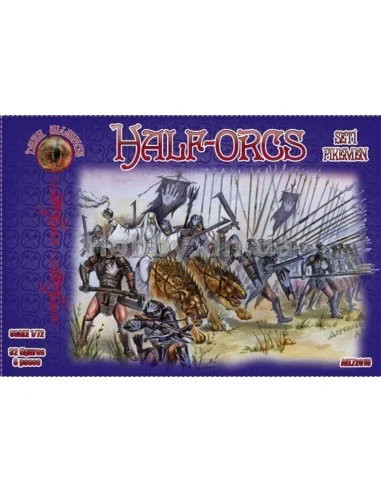 Half-Orcs pikemen, set 1, 1/72 - ALLIANCE ALL72015