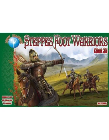 Steppes Foot Warriors. Set 3, 1/72 - ALLIANCE ALL72065