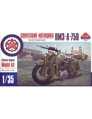 PMZ-A-750 Soviet motorcycle, 1/35 - AIM -Fan Modell AIM35005