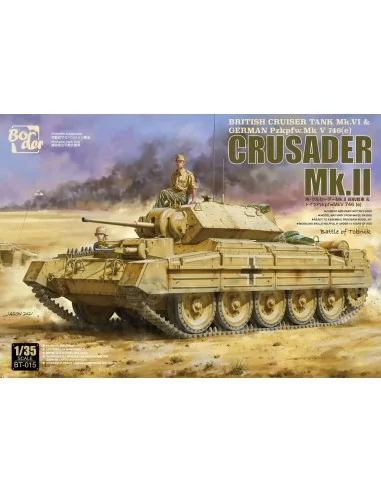 British Cruiser Tank Mk.VI & German Pzkpfw.Mk V 746(e) Crusader Mk....